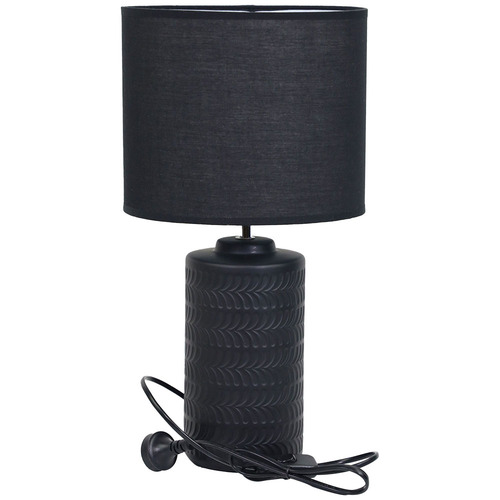 Black table lamps online set of 2